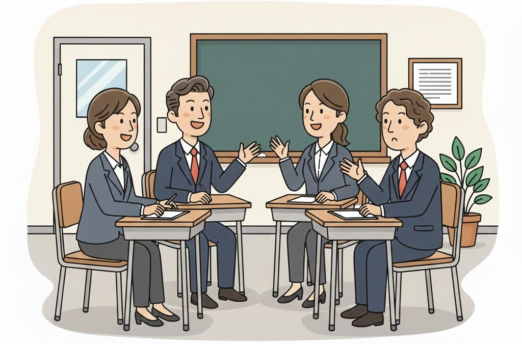 Activité de débat en mandarin de la classe Niveau 12 (B1.2)